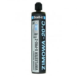 Scell-it X-PRO-Z zaprawa zimowa, Vinylester bez styrenu (bezwonna) - 300 ml
