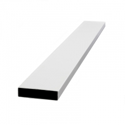 Sztacheta 100 x 25 mm, odcinek od 0,5 do 2,0 mb, aluminium, RAL 9016