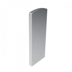 Zaślepka profilu podłogowego, Aluminium, ELOX