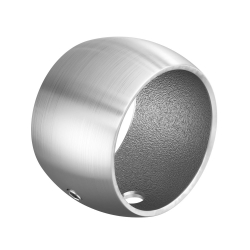 Pierścień poręczy dla rury Ø33,7 mm, AISI 304, szlifowany