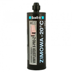 Scell-it X-PRO-Z zaprawa zimowa, Vinylester bez styrenu (bezwonna) - 410 ml